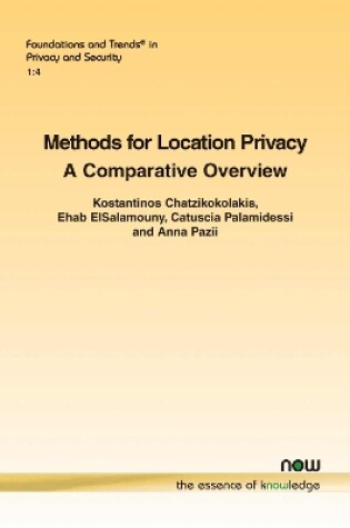 Cover of Methods for Location Privacy