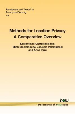 Book cover for Methods for Location Privacy