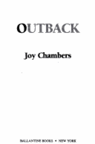 Cover of Outback