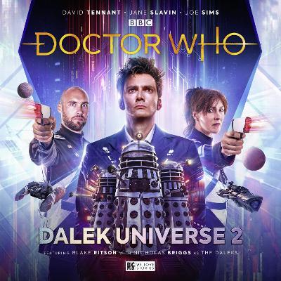 Book cover for The Tenth Doctor Adventures - Doctor Who: Dalek Universe 2
