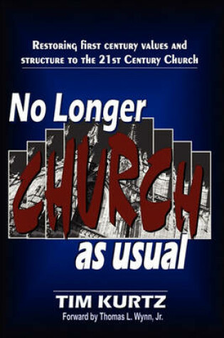 Cover of No Longer Church as Usual