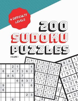 Book cover for 200 Sudoku Puzzles