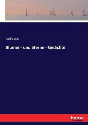 Book cover for Blumen- und Sterne - Gedichte