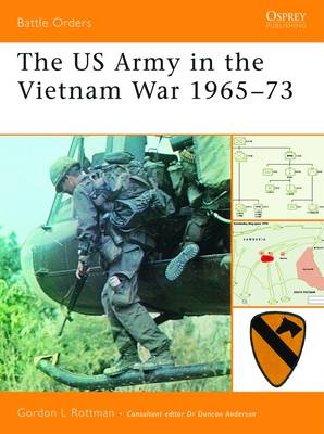 Book cover for The US Army in the Vietnam War 1965-73