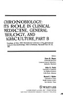 Cover of Chronobiology