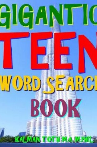 Cover of Gigantic Teen Word Search Book