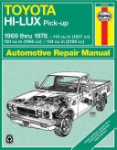 Cover of Toyota Hi-ace and Hi-lux 1969-83 Owner's Workshop Manual