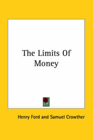 Cover of The Limits of Money