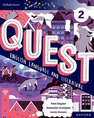 Book cover for Oxford Smart Quest English Language and Literature Student Book 2