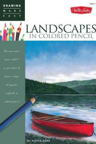 Cover of Landscapes in Colored Pencil