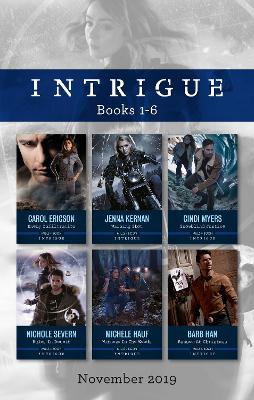 Book cover for Intrigue Box Set 1-6/Enemy Infiltration/Warning Shot/Snowblind Justice/Rules in Deceit/Witness in the Woods/Ransom at Christmas