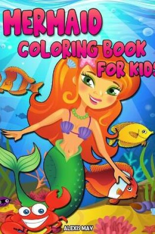 Cover of Mermaid Coloring Book for Kids