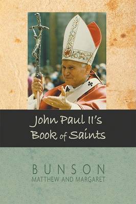 Book cover for John Paul II's Book of Saints