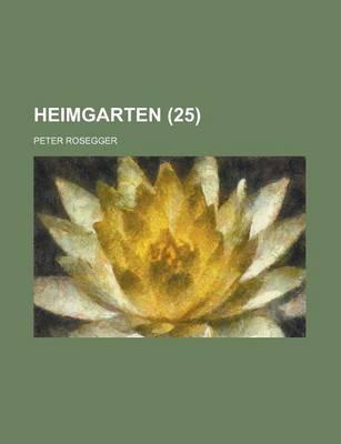 Book cover for Heimgarten (25 )