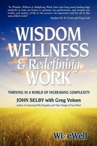 Cover of Wisdom Wellness and Redefining Work