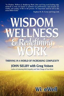 Book cover for Wisdom Wellness and Redefining Work