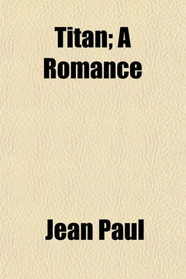 Book cover for Titan; A Romance