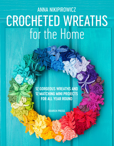 Book cover for Crocheted Wreaths for the Home