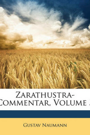 Cover of Zarathustra-Commentar, Volume 3