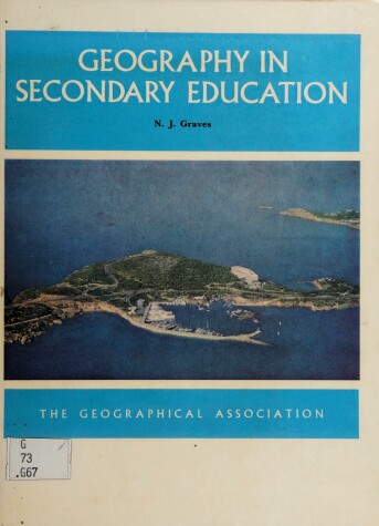 Book cover for Geography in Secondary Education