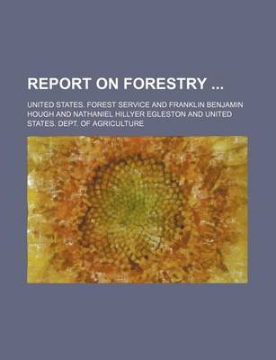 Book cover for Report on Forestry