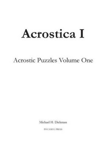 Cover of Acrostica I
