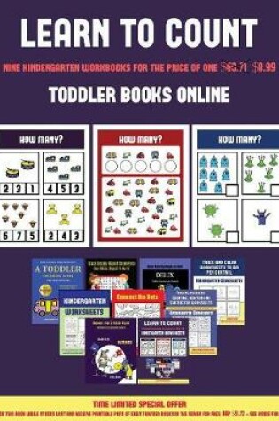Cover of Activity Books for Toddlers (Learn to count for preschoolers)