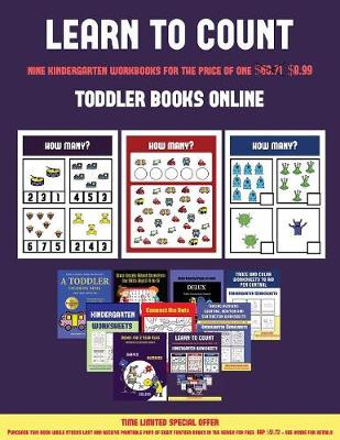 Book cover for Activity Books for Toddlers (Learn to count for preschoolers)