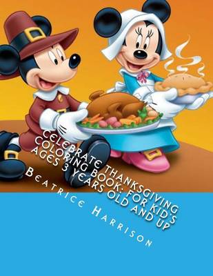 Book cover for Celebrate Thanksgiving Coloring Book