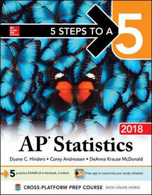 Book cover for 5 Steps to a 5: AP Statistics 2018