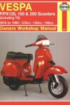 Book cover for Vespa P/PX125, 150 and 200 Scooters (inc.T5) 1978-1995 Owner's Workshop Manual