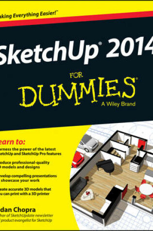 Cover of SketchUp 2014 For Dummies