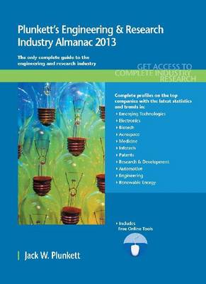 Book cover for Plunkett's Engineering & Research Industry Almanac 2013