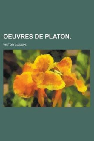 Cover of Oeuvres de Platon,