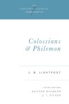 Book cover for Colossians and Philemon