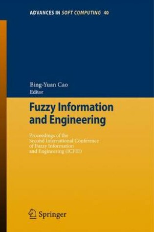 Cover of Fuzzy Information and Engineering