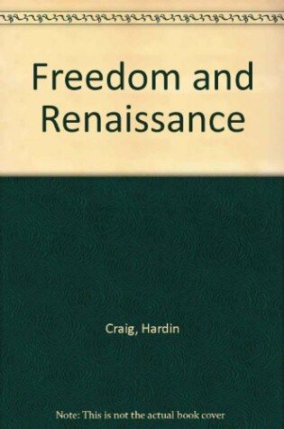 Cover of Freedom and Renaissance