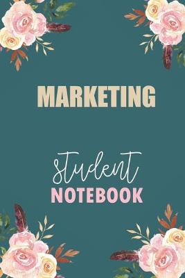 Book cover for Marketing Student Notebook