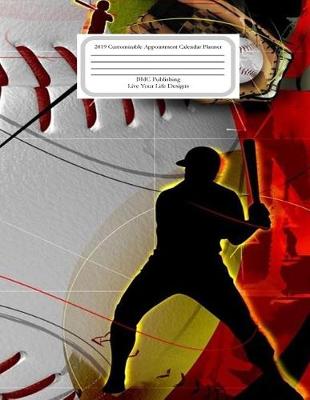 Book cover for Appointment Calendar Planner Baseball Batter 2019