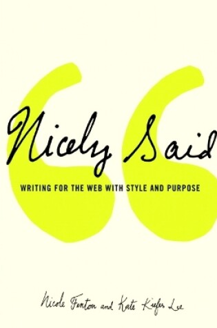 Cover of Nicely Said