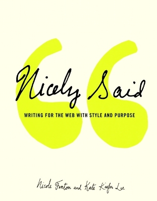 Book cover for Nicely Said