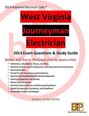 Book cover for West Virginia 2014 Journeyman Electrician Study Guide