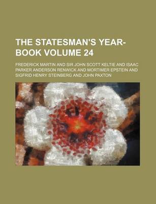 Book cover for The Statesman's Year-Book Volume 24