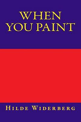 Book cover for When you paint