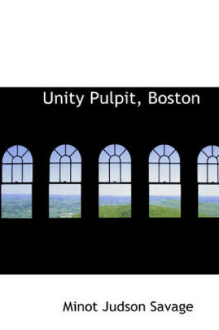 Cover of Unity Pulpit, Boston