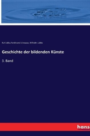 Cover of Geschichte der bildenden Künste