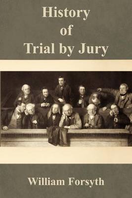 Book cover for History of Trial by Jury