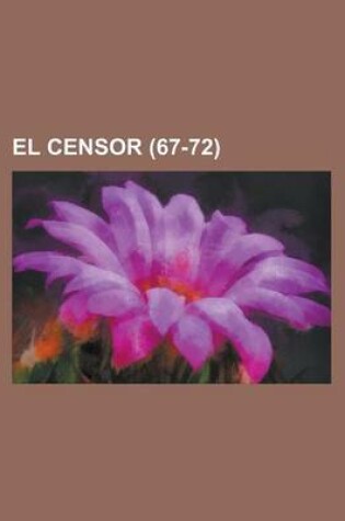 Cover of El Censor (67-72)