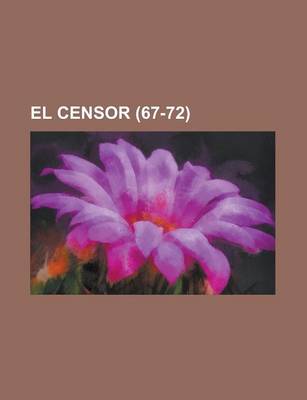 Book cover for El Censor (67-72)