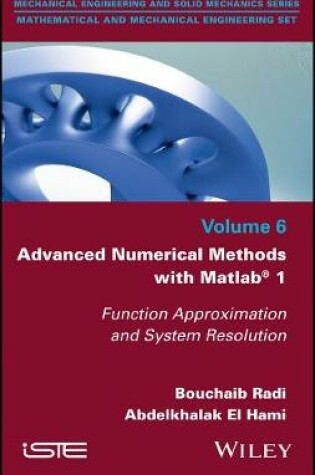 Cover of Advanced Numerical Methods with Matlab 1